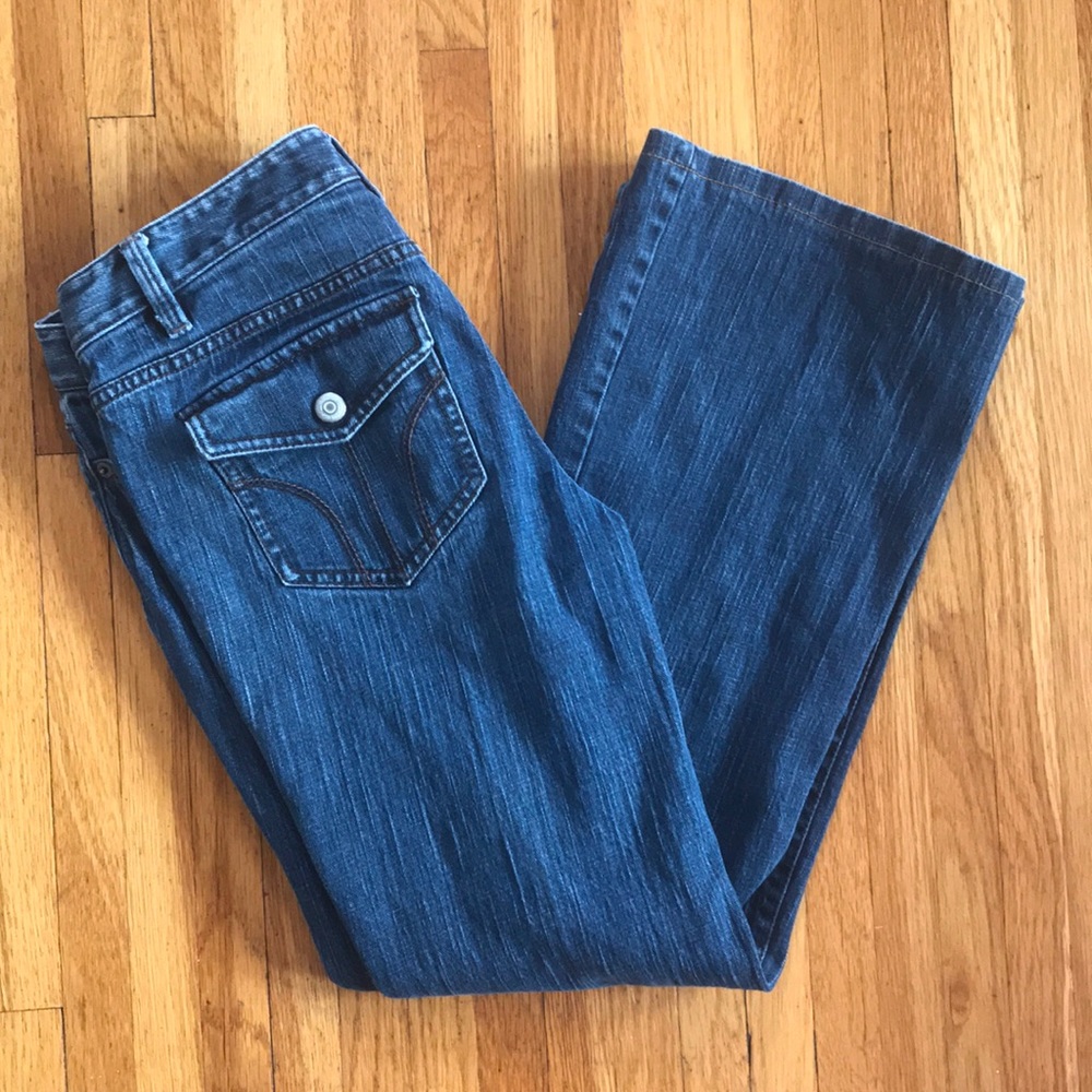 LOFT modern flare jeans size 6